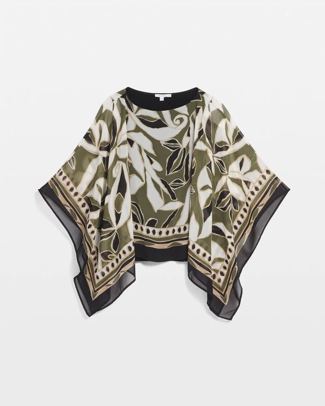 Travelers Paisley Chiffon Layer Top - image 5